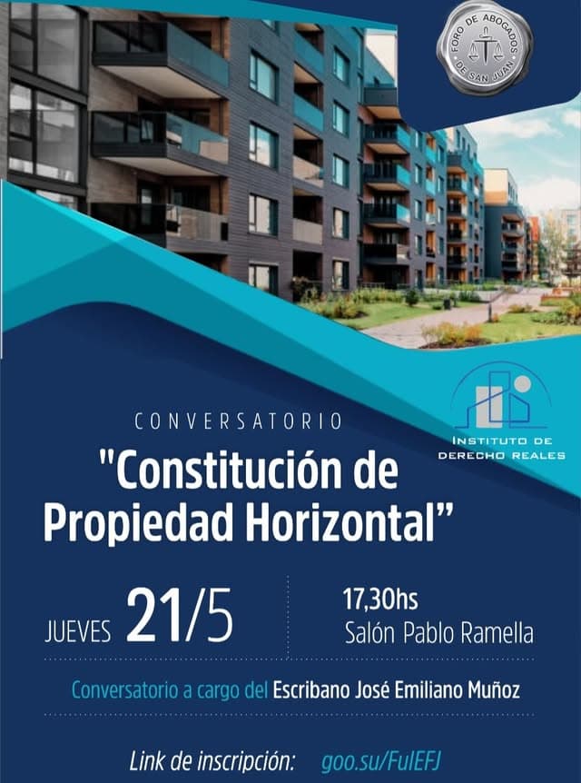 Conversatorio "Constitucion de Propiedad Horizontal"