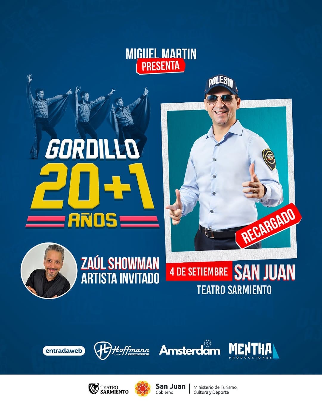 Teatro en San Juan: Gordillo 20+1 Años
