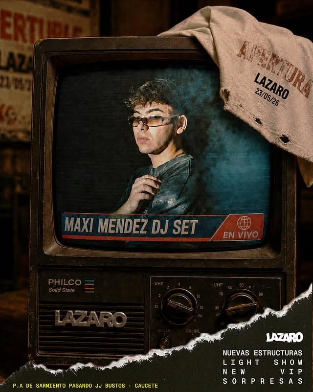 Apertura Lazaro - Maxi Mendez Dj Set