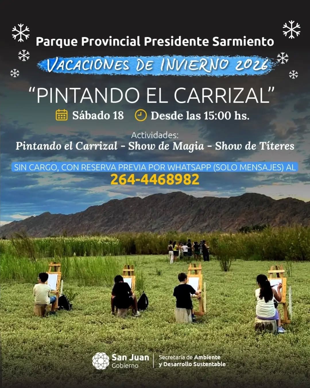 Vacaciones de Invierno 2026 - Pintando El Carrizal