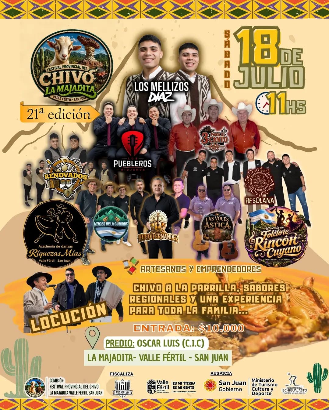21° Edición Festival Provincial del Chivo – La Majadita