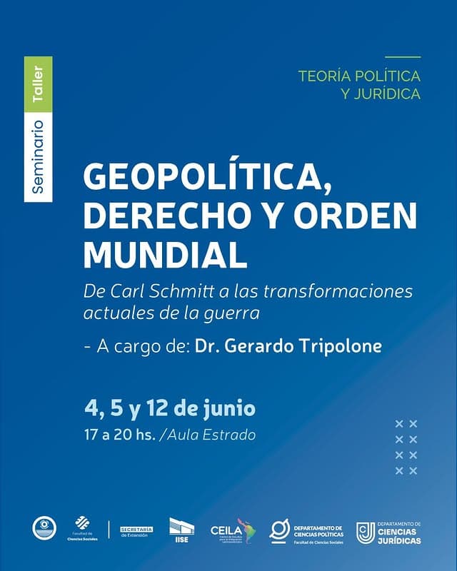 Geopolitica, Derecho y Orden Mundial
