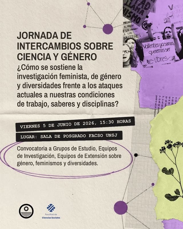 Jornada de Intercambios Sobre Ciencia y Genero