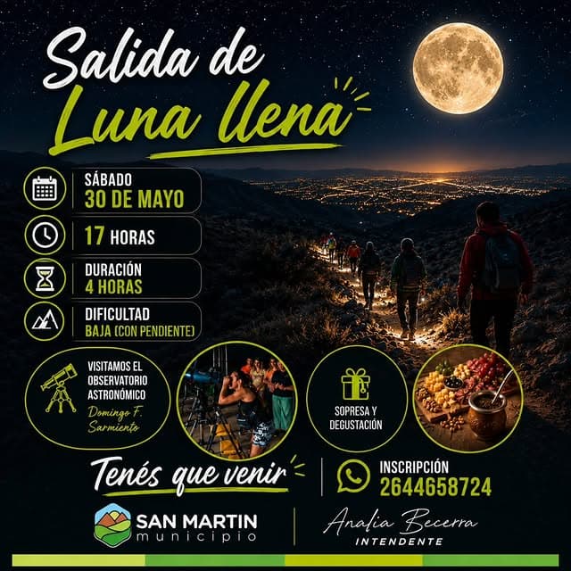Salida de Luna Llena