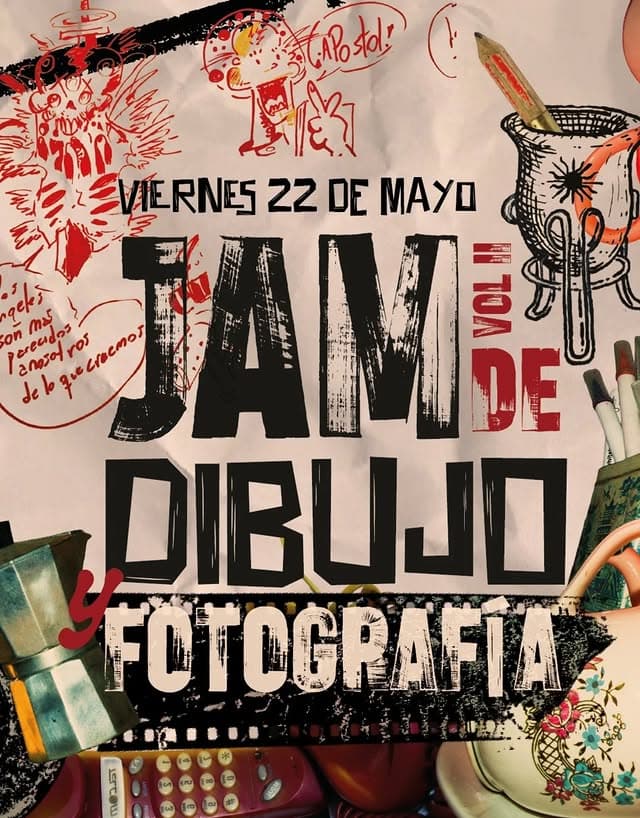 JAM vol.2 de Dibujo y Fotografía