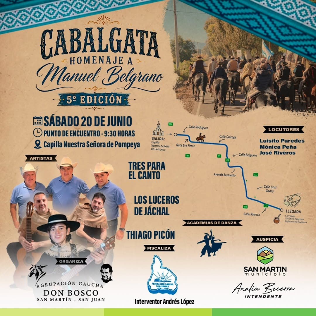 Cabalgata Homenaje a Manuel Belgrano