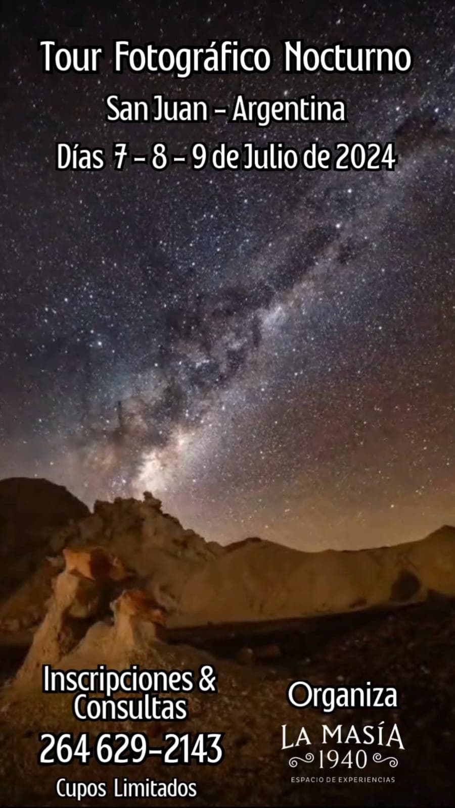 Tour Fotográfico Nocturno San Juan 2024