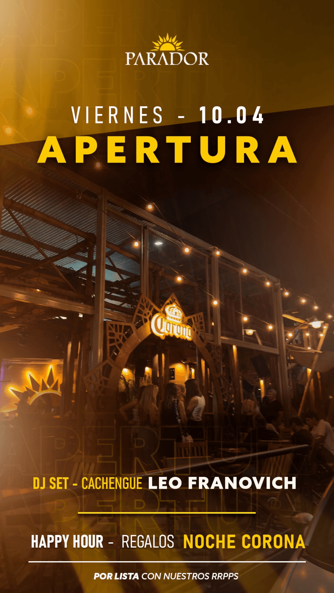 Gran Apertura - Leo Franovich Dj Set