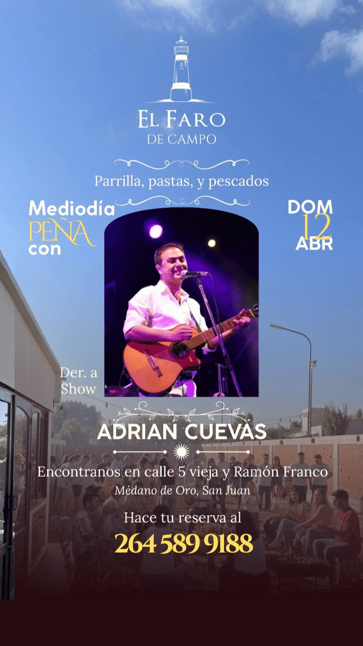 Mediodia de Peña - Adrian Cuevas