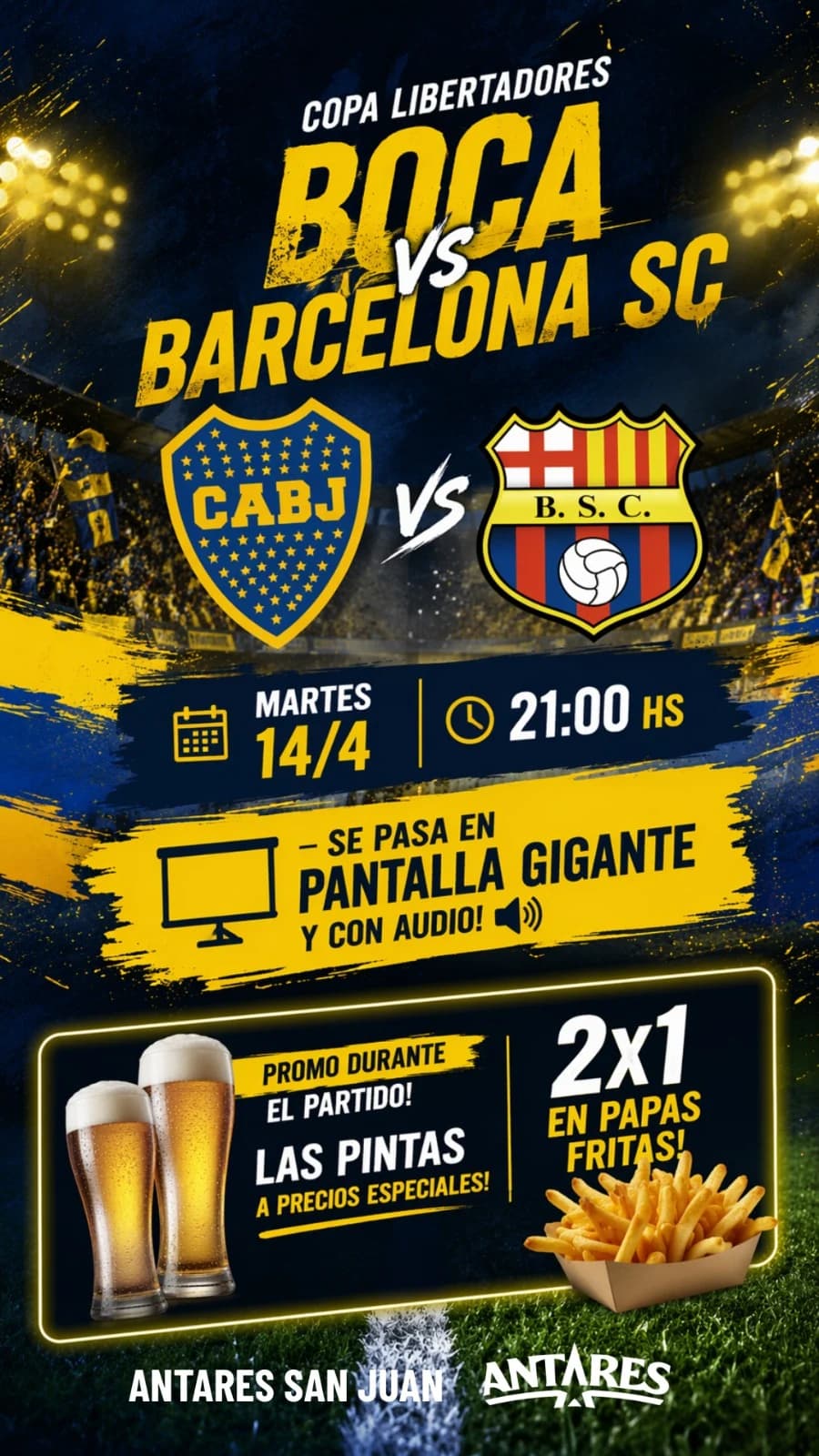 Boca Juniors vs Barcelona