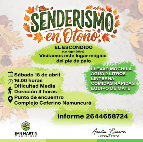 Senderismo en Otoño