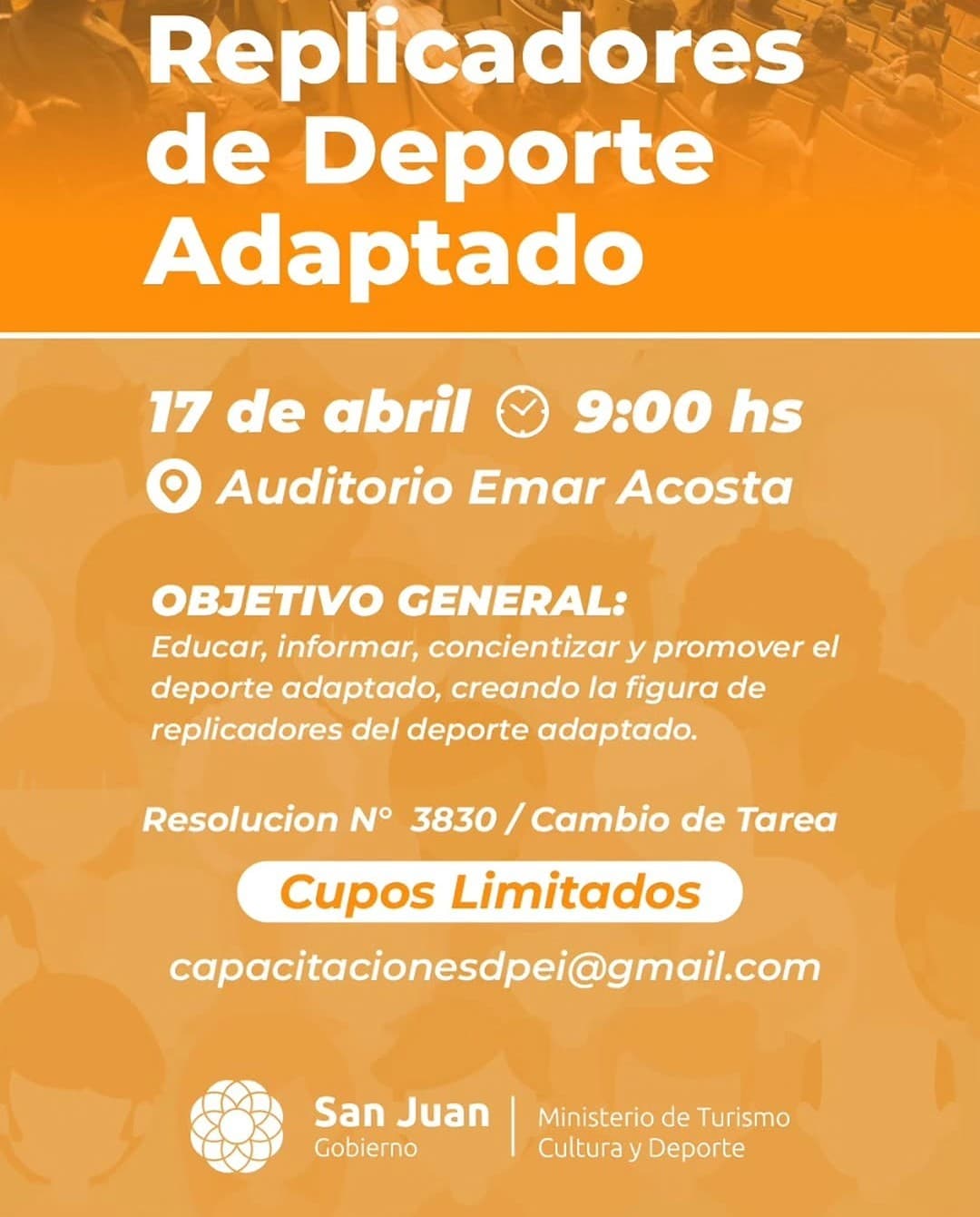 Replicadores de Deporte Adaptado