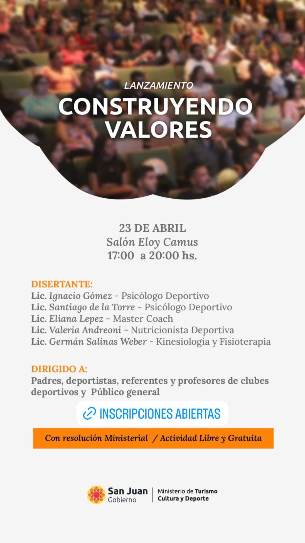 Lanzamiento Construyendo Valores