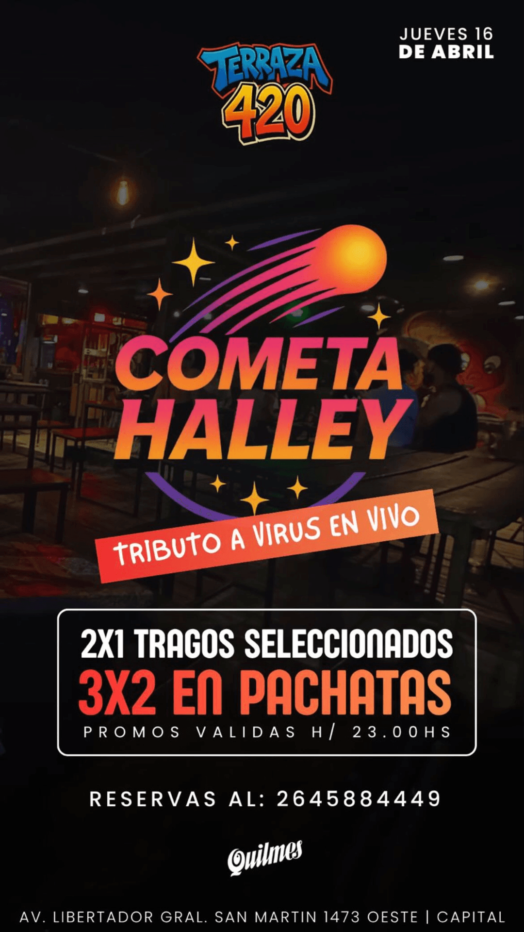 Cometa Halley - Tributo a Virus