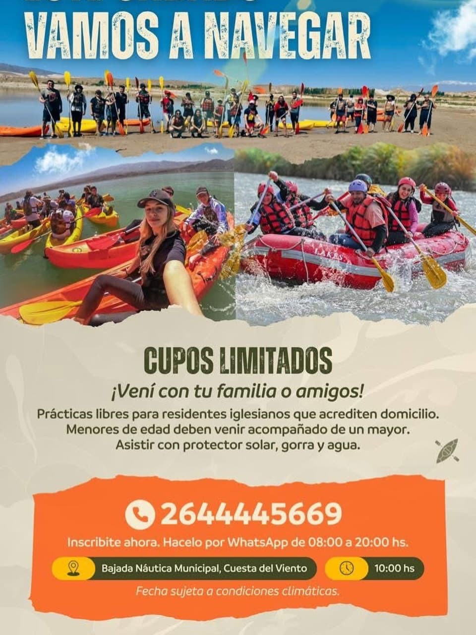 Vamos a Navegar en Kayak