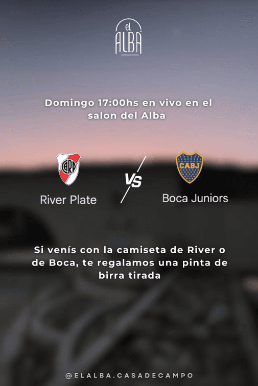 River Plate vs Boca Juniors