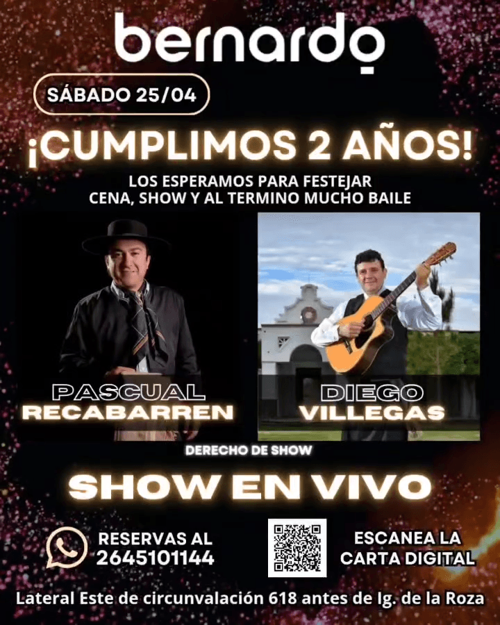 Aniversario 2 Años de Bernardo