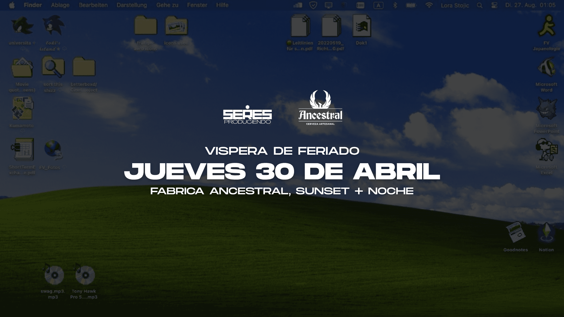 Seres x Ancestral — Visperas del Trabajador