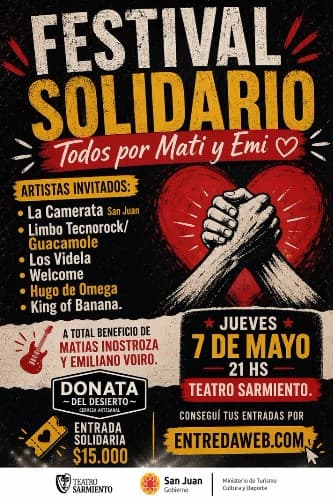 Festival Solidario - Todos por Mati & Emi