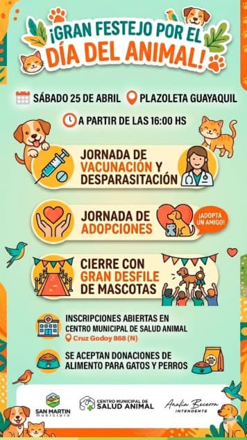 Gran Festejo por el Dia del Animal