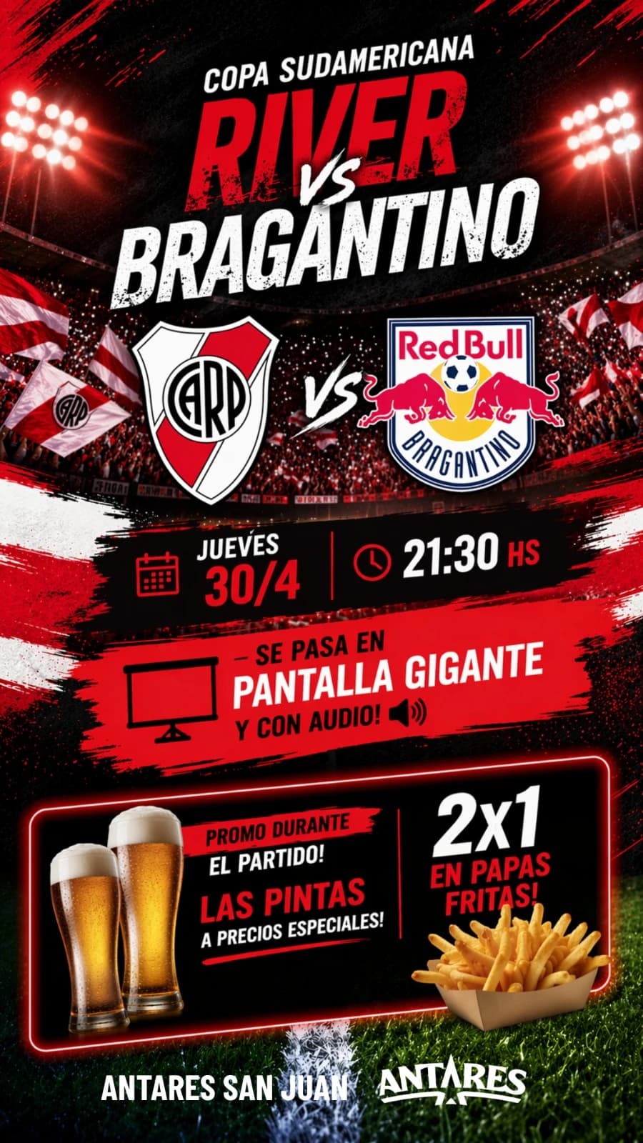 Bragantino vs River Plate