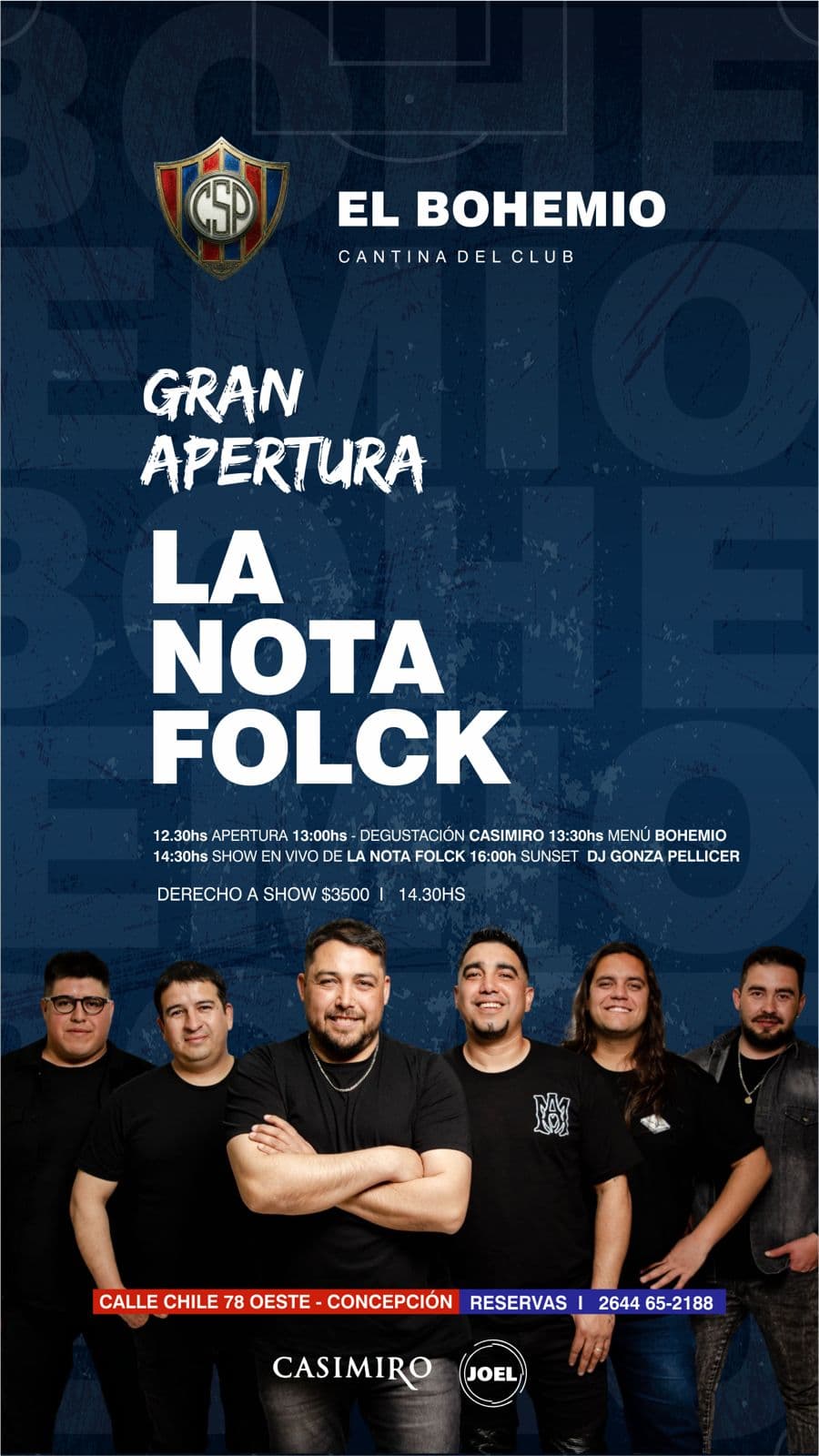 Gran Apertura Cantina del Club - La Nota