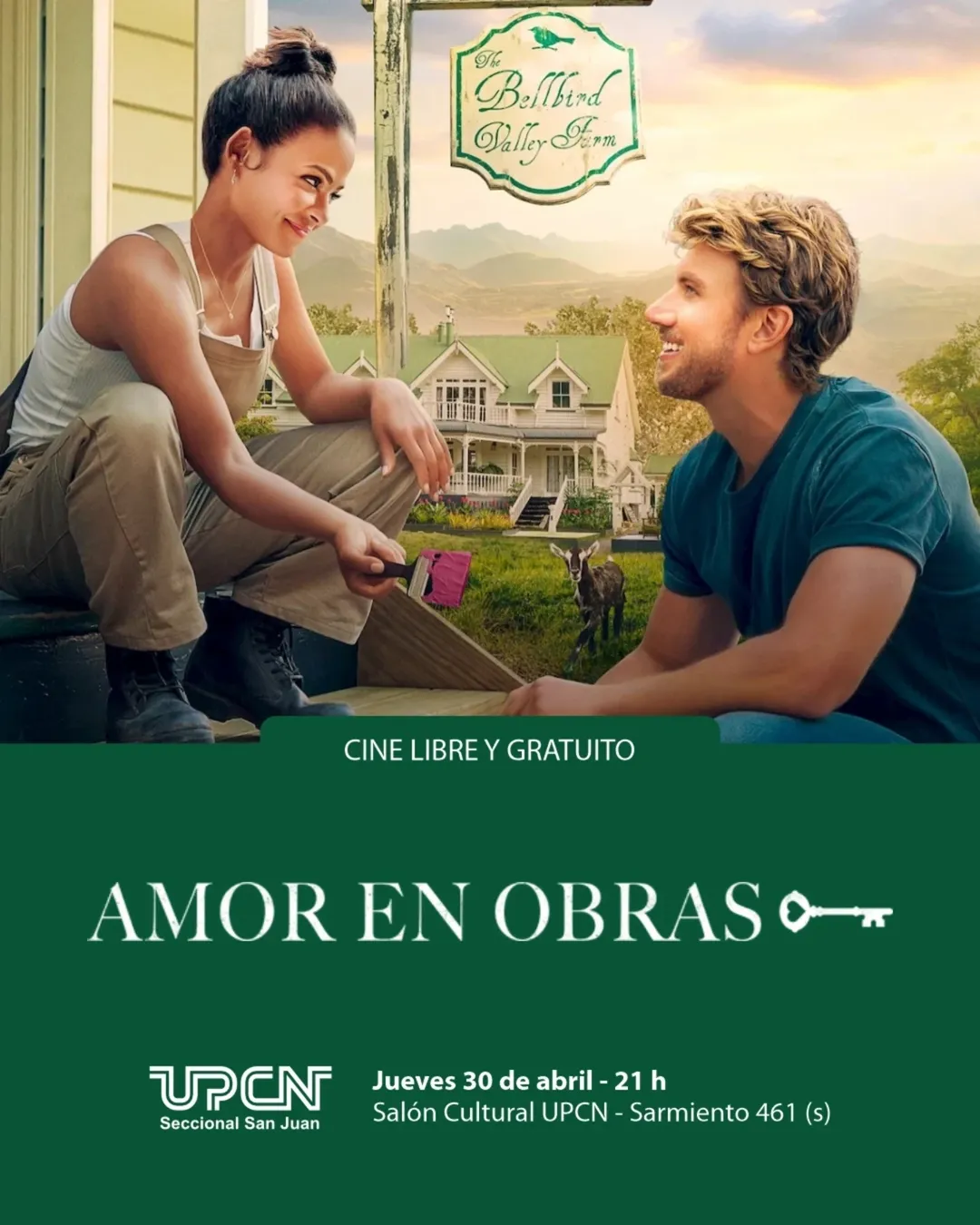 Cine Libre & Gratuito: "Amor en Obras"