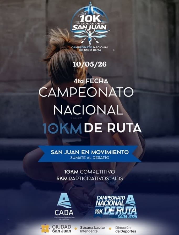 4ta Fecha Campeonato Nacional 10Km de Ruta