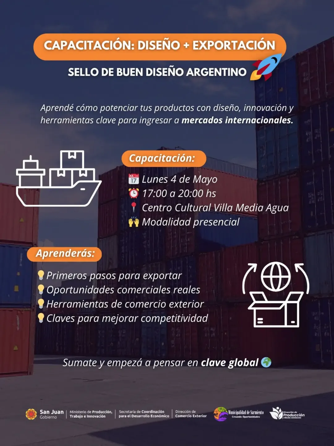 Capacitacion: Diseño + Exportacion