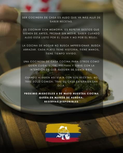 Cocina Colombiana con Aurora