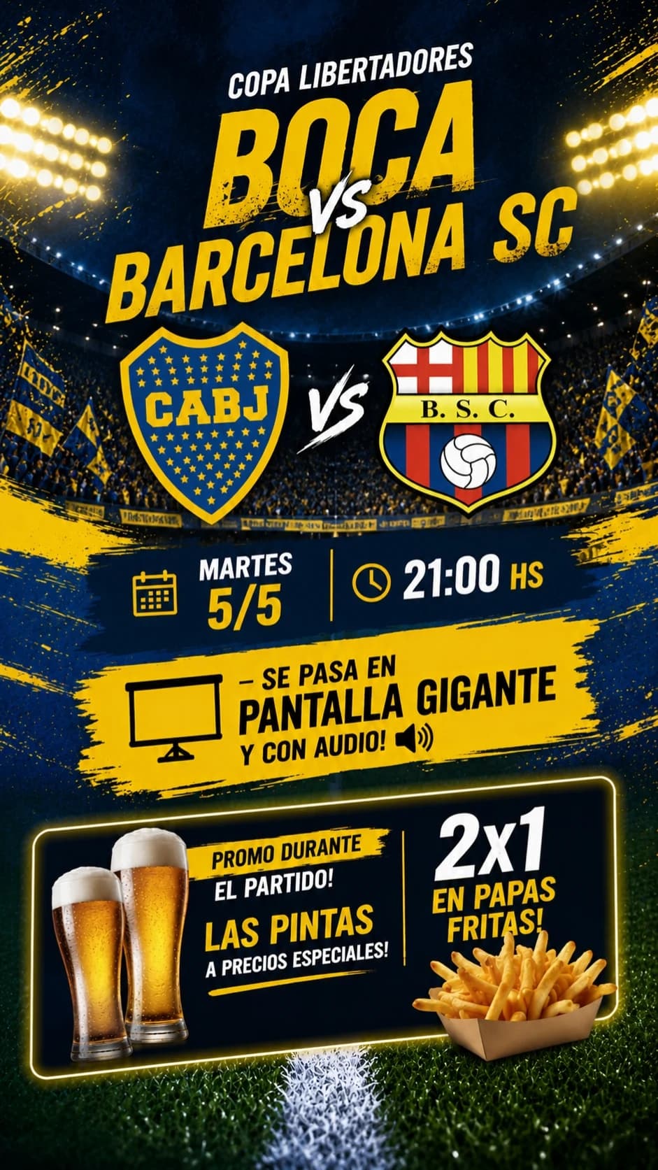Barcelona vs Boca Juniors