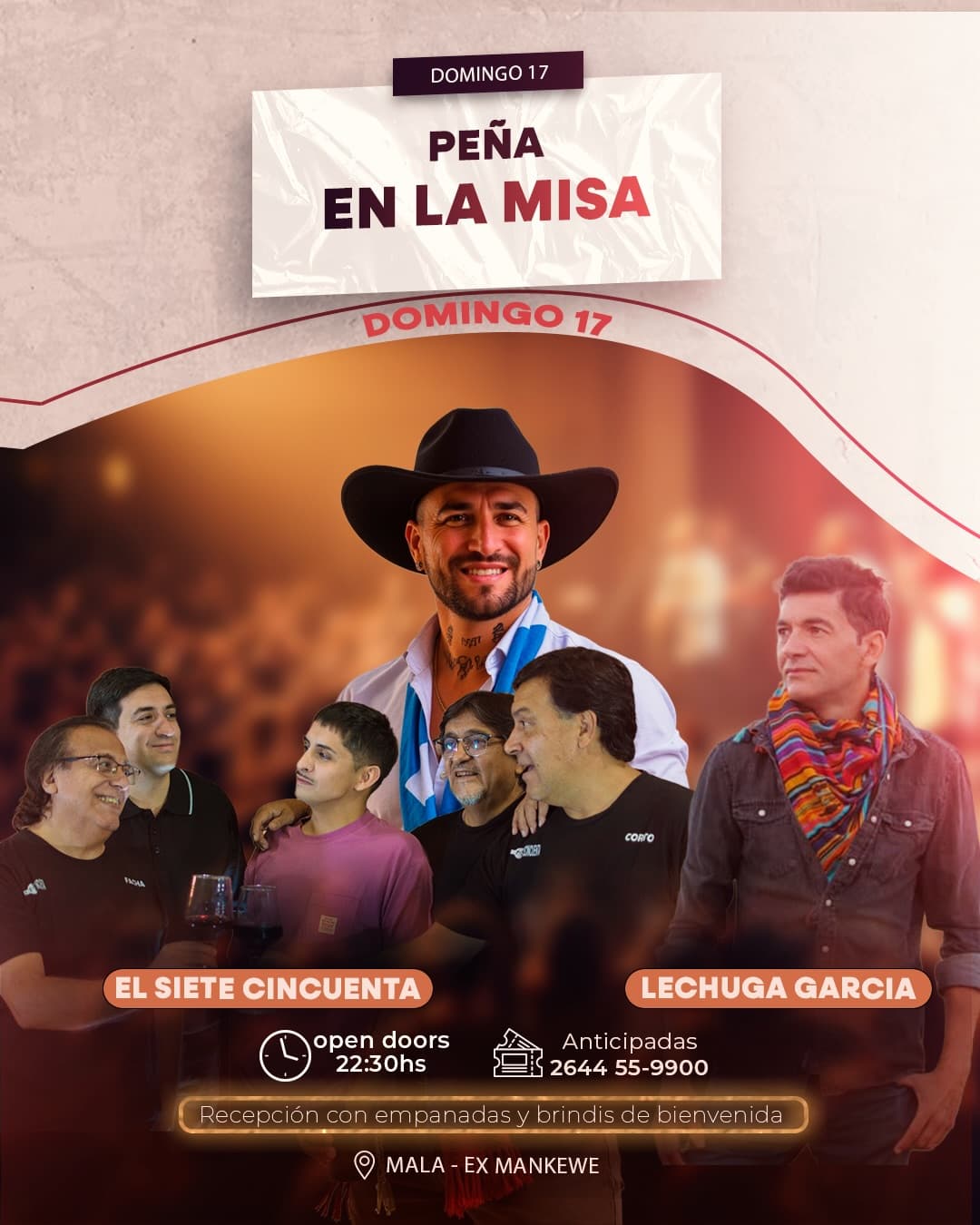 Peña en la Misa