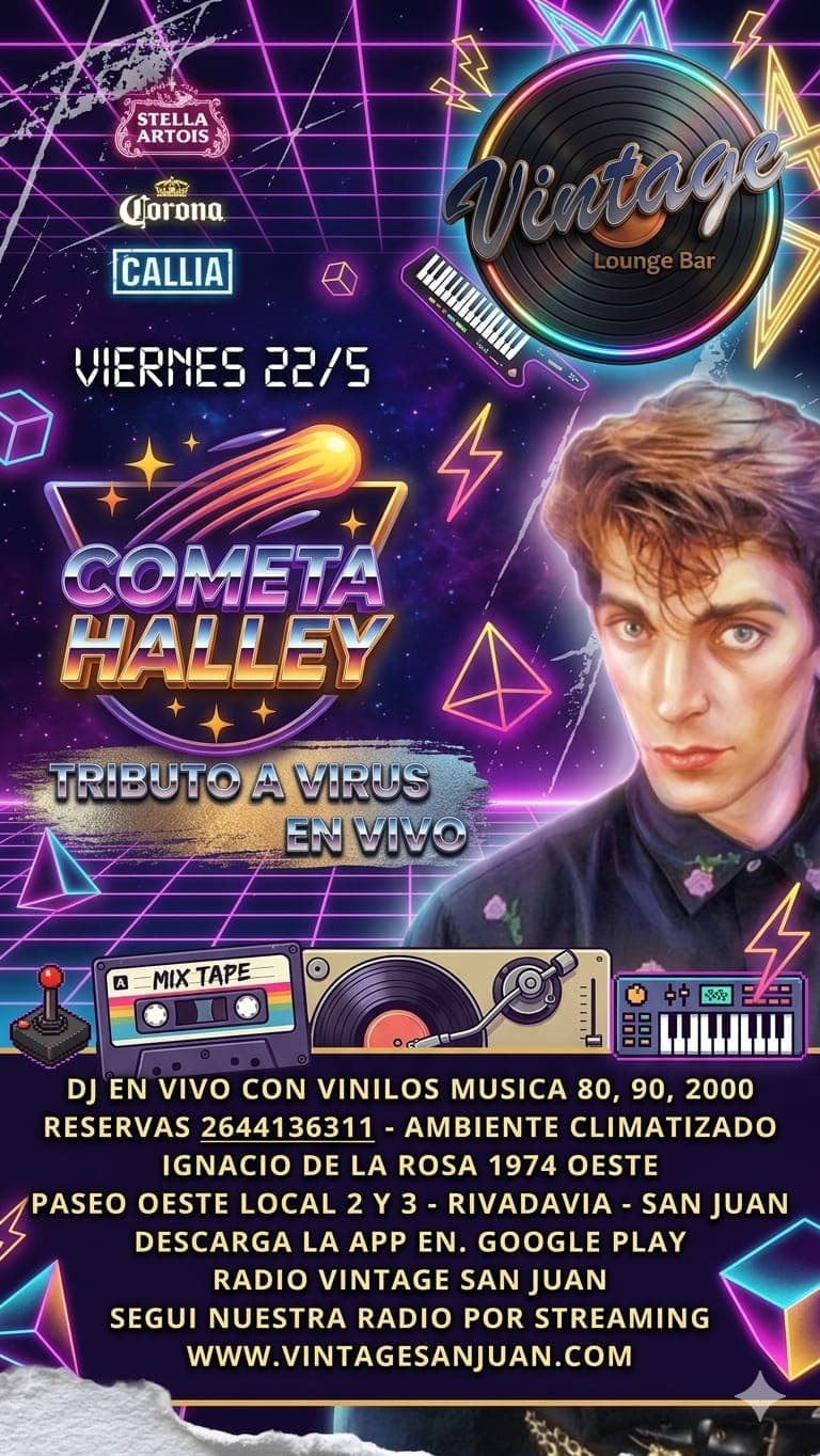 Cometa Halley - Tributo a Virus