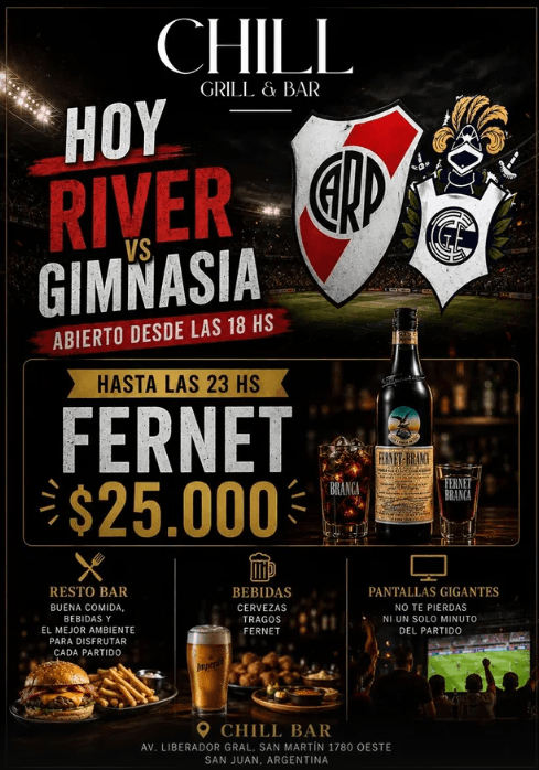 River Plate vs Gimnasia de la Plata