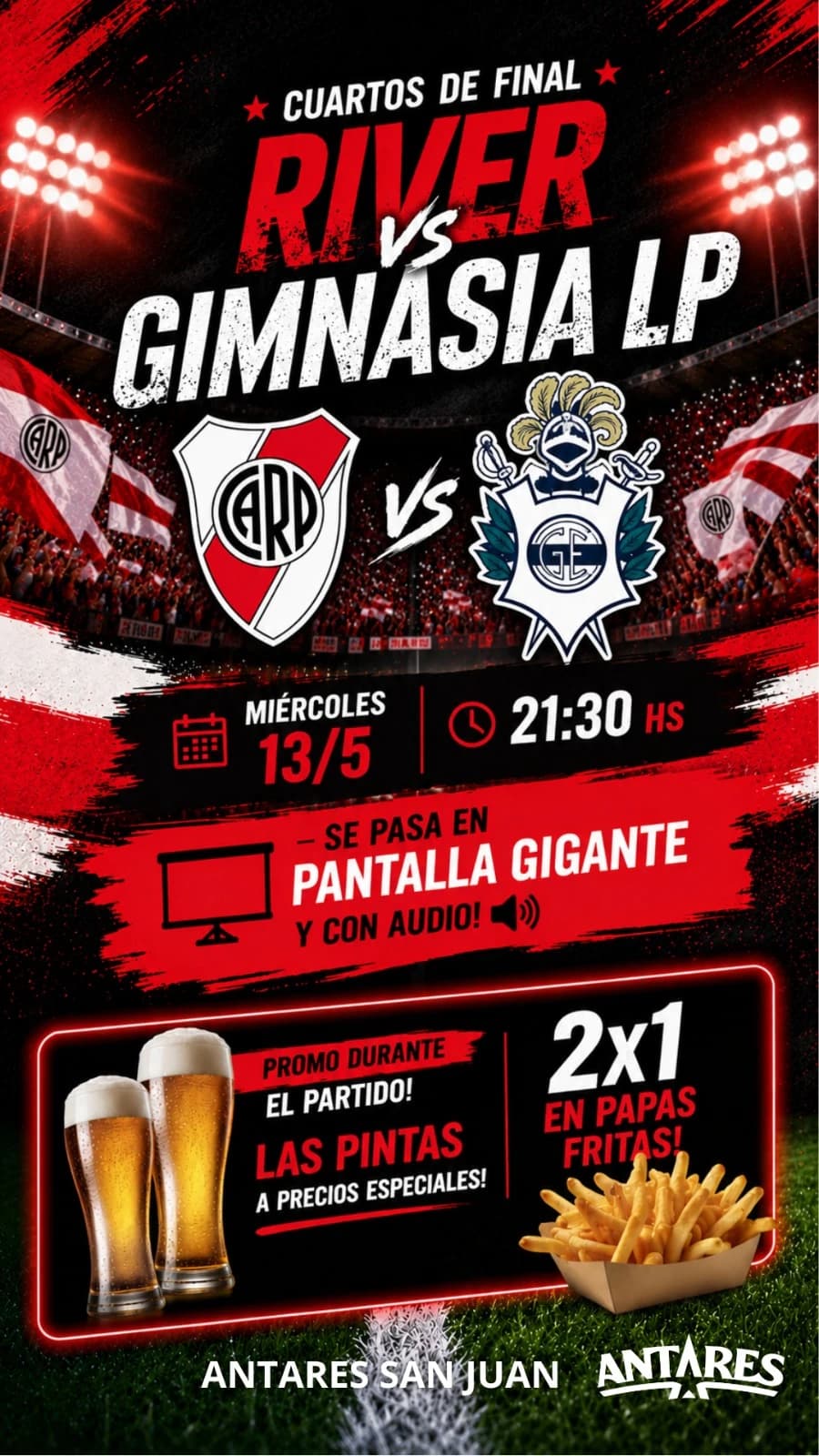 River Plate vs Gimnasia de la Plata