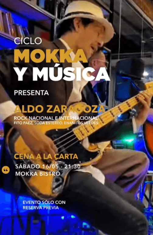 Ciclo Mokka & Musica - Aldo Zaragoza