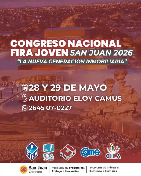 Congreso Nacional Fira Joven San Juan 2026: "La Nueva Generacion Inmobiliaria"