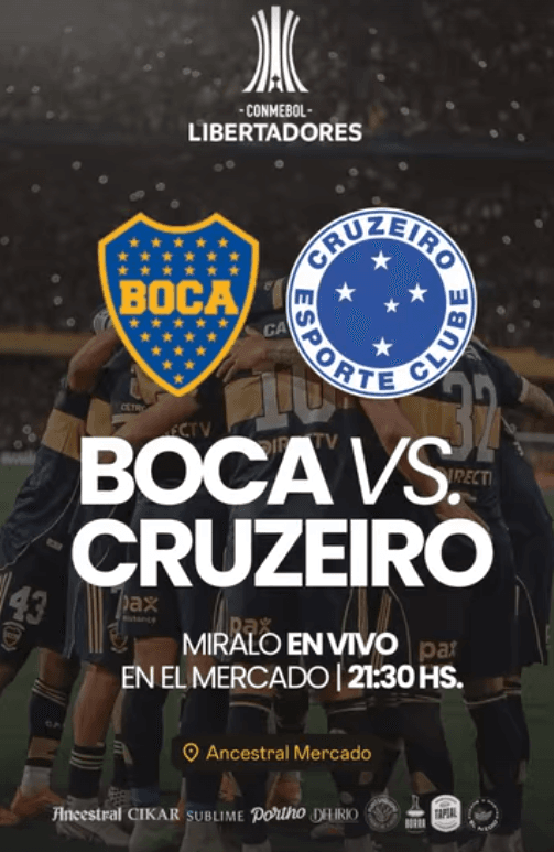 Boca Juniors vs Cruzeiro