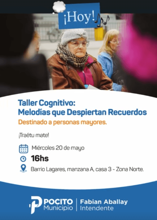 Taller Cognitivo: Melodias que Despiertan Recuerdos