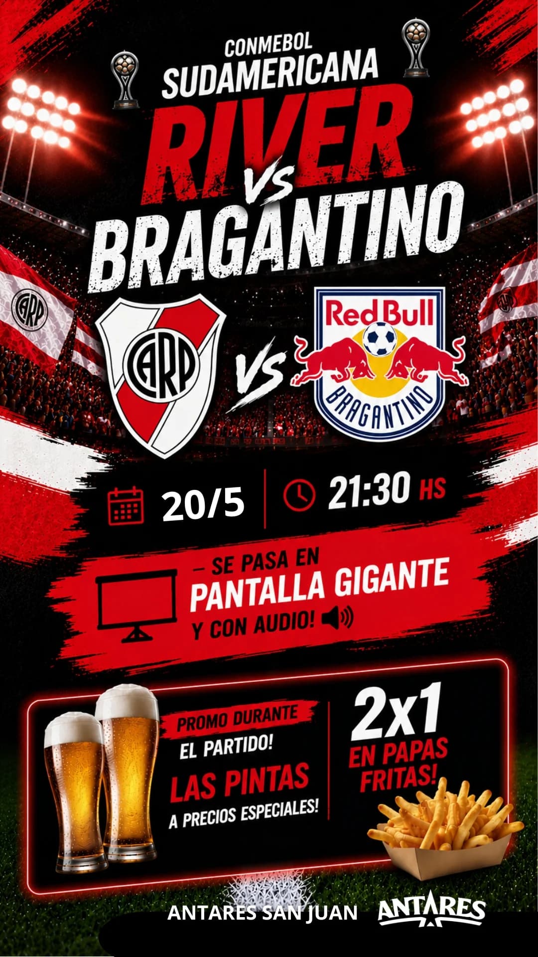 River Plate vs Bragantino
