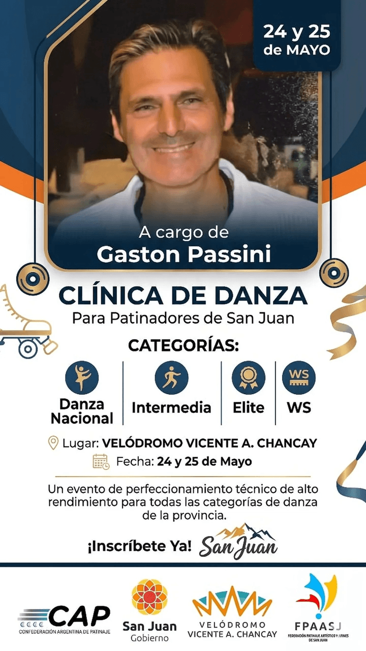 Clinica de Danza a Cargo de Gaston Passini
