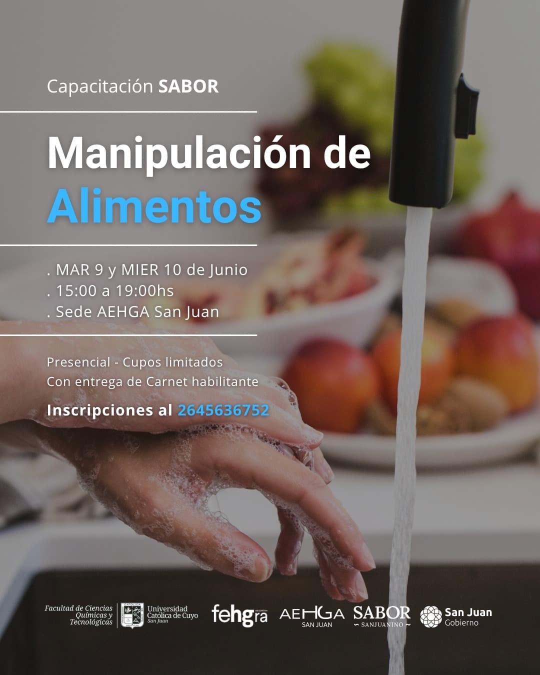 Capacitacion Sabor - Manipulacion de Alimentos
