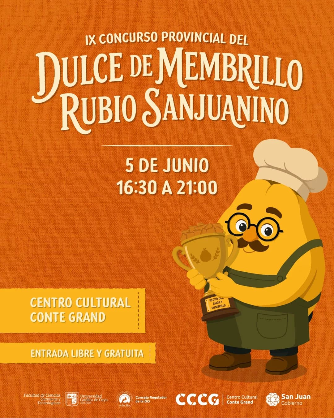 IX Concurso Provincial del Dulce de Membrillo Rubio Sanjuanino