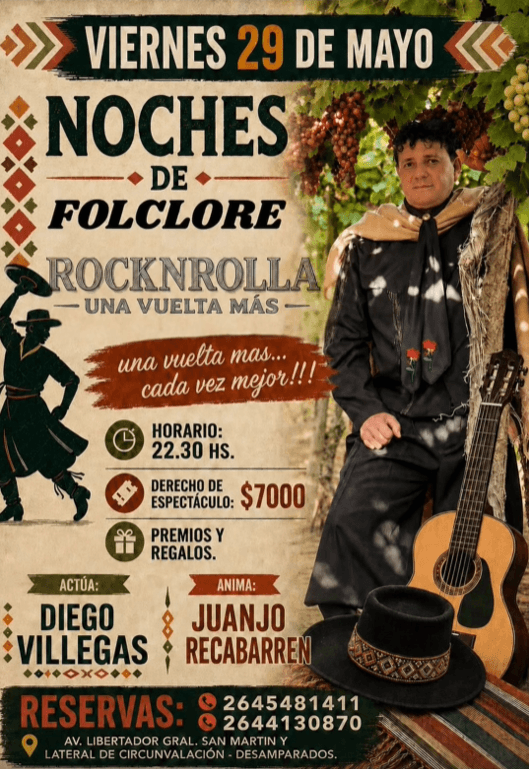 Noches de Folclore - Diego Villegas