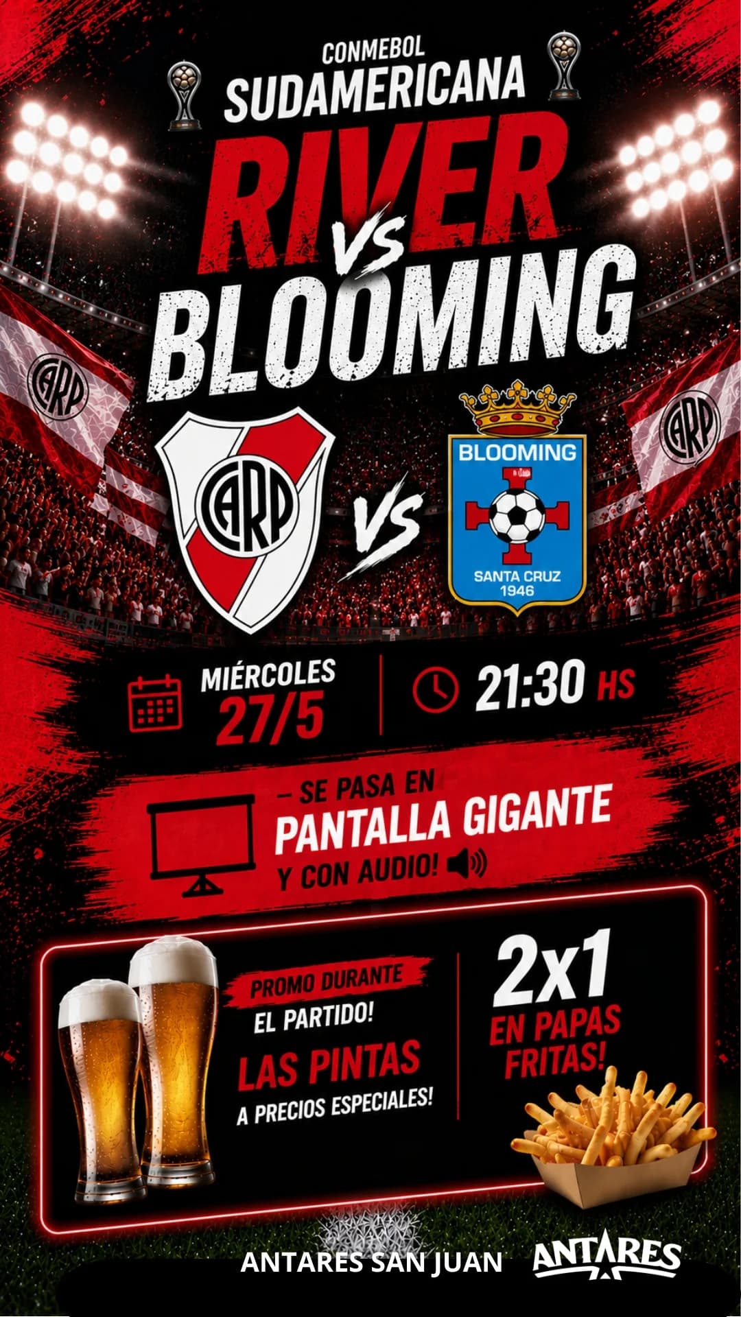 River Plate vs Blooming