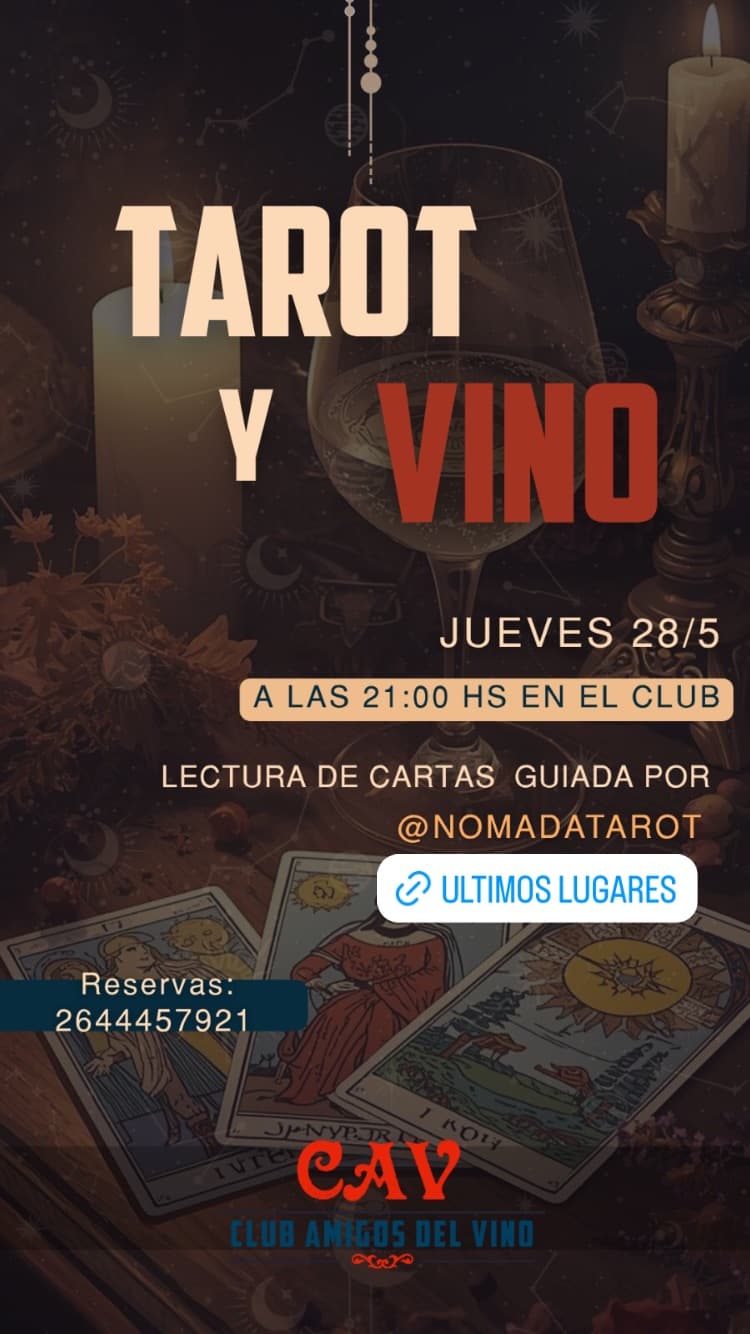 Tarot y Vino