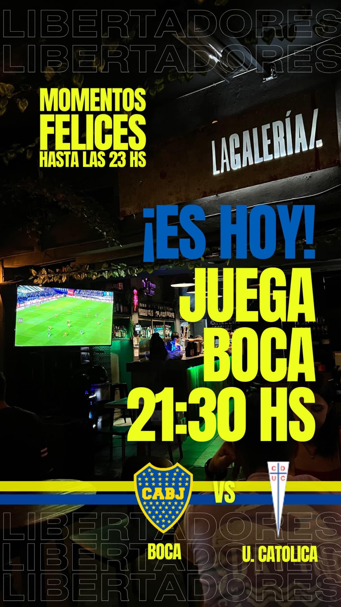 Boca Juniors vs Universidad Catolica
