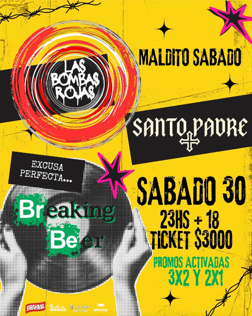 Las Bombas Rojas & Santo Padre