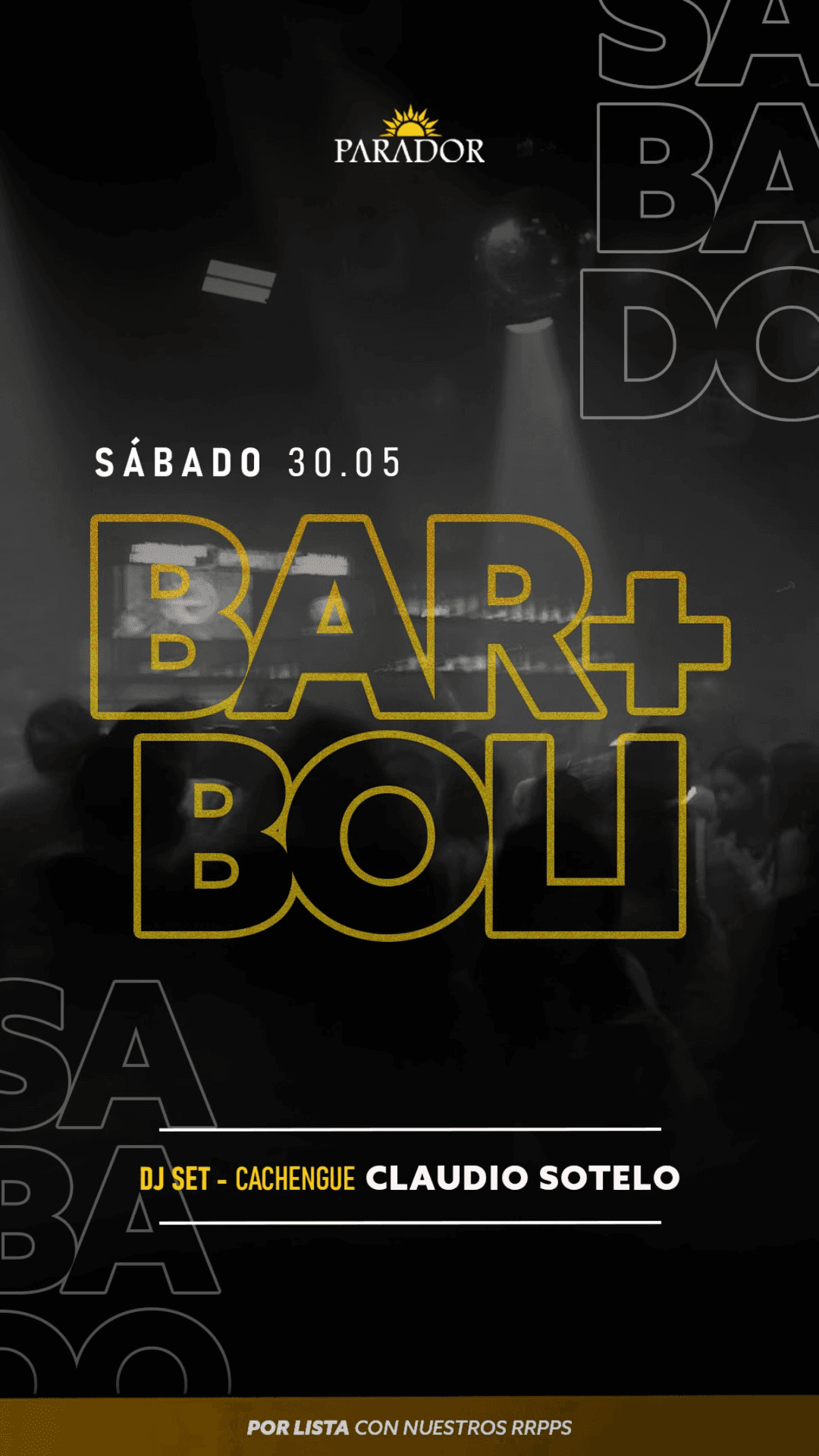 Bar + Boli - Claudio Sotelo Dj Set