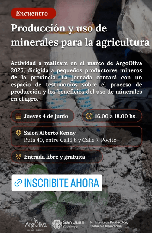 Produccion y Uso de Minerales para la Agricultura